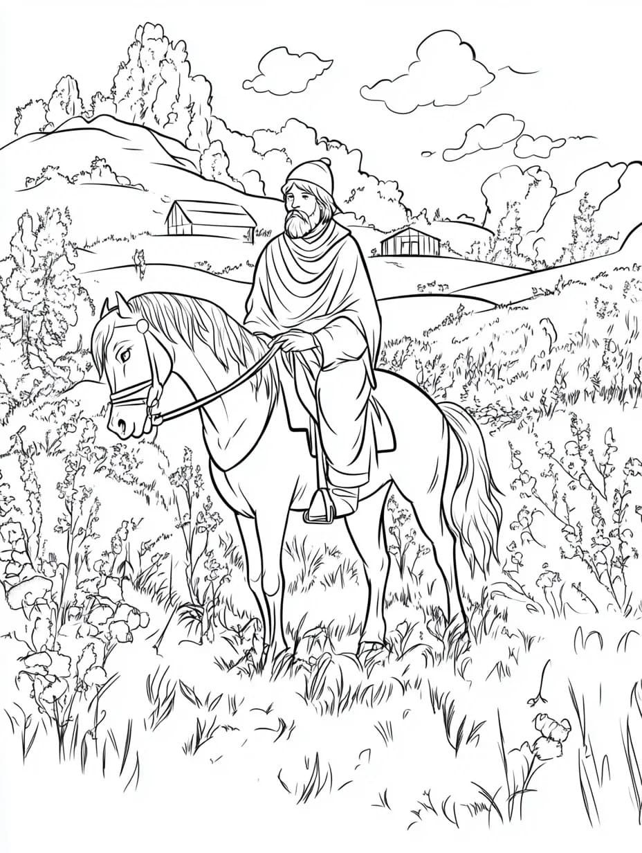 San Martino 6'i çiz Boyama Sayfası