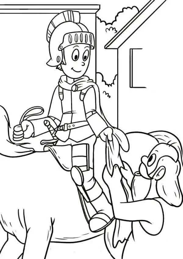 San Martino resmini çiz Boyama Sayfası