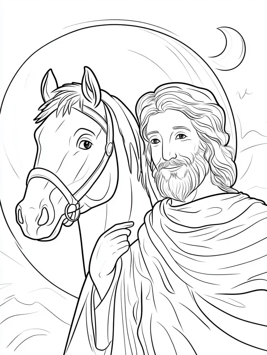 San Martino yazdırılabilir Boyama Sayfası