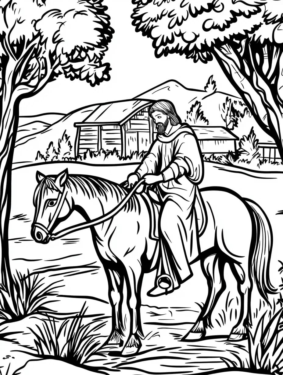 San Martino'nun temel Boyama Sayfası