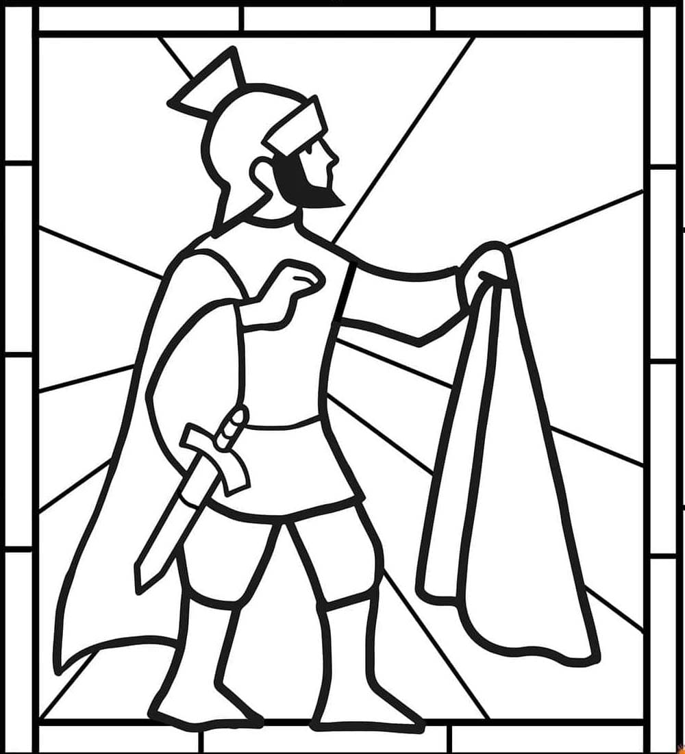 San Martino'yu basit Boyama Sayfası