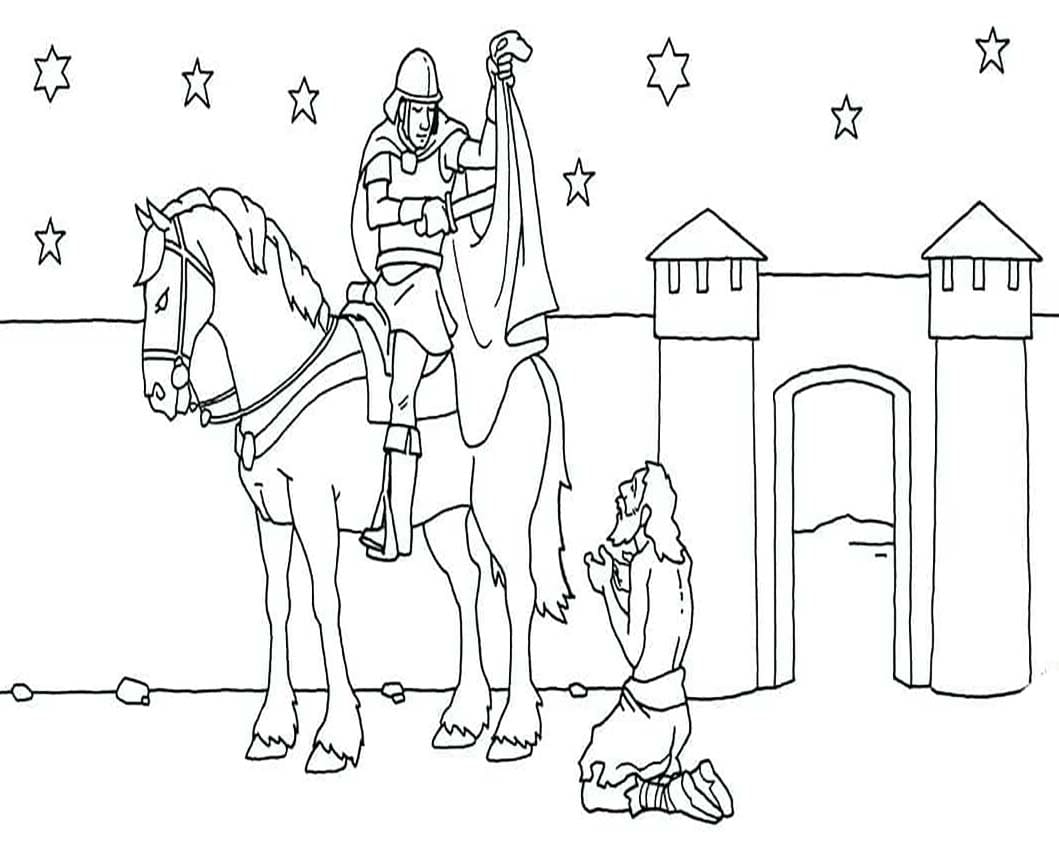 San Martino'yu berabere bitir Boyama Sayfası