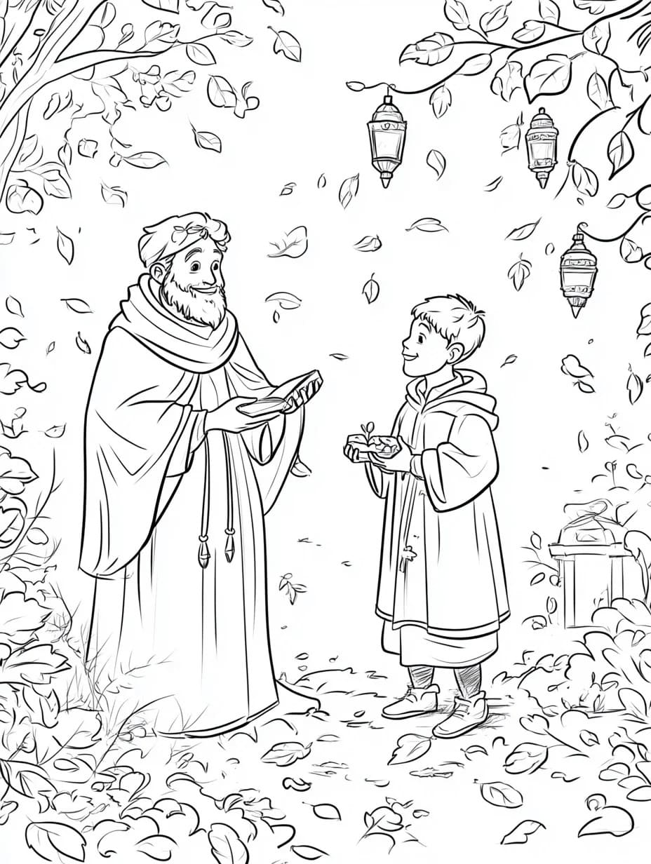 San Martino'yu ücretsiz çizin Boyama Sayfası