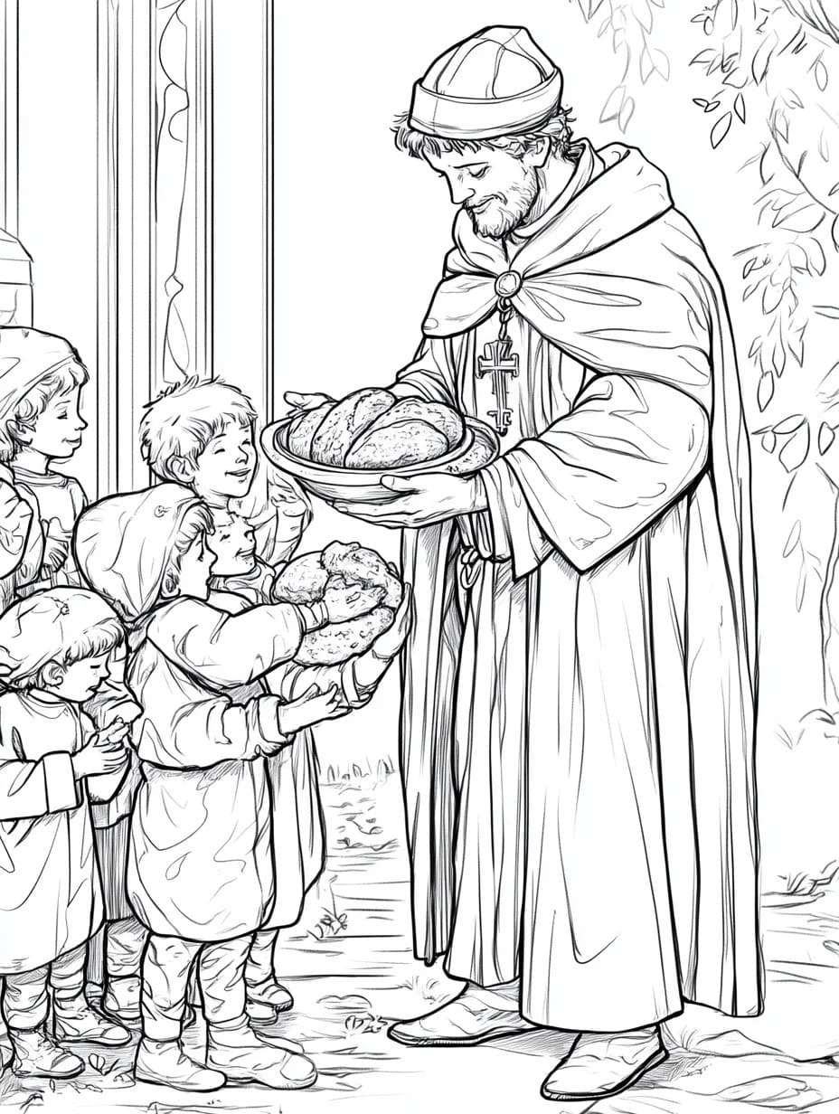 San Martino'yu ücretsiz Boyama Sayfası