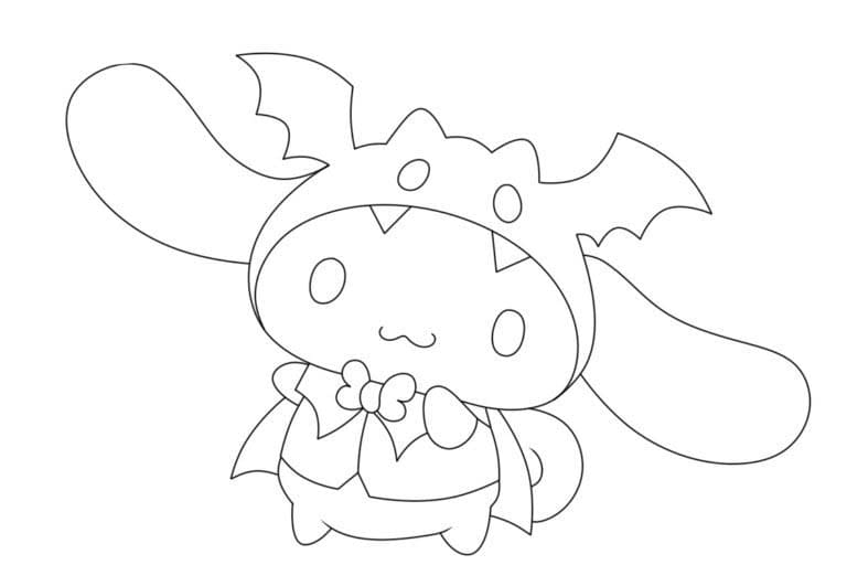 Sanrio çok basit Boyama Sayfası