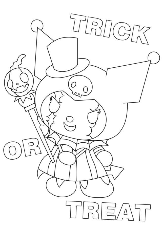 Sanrio çok kolay Boyama Sayfası