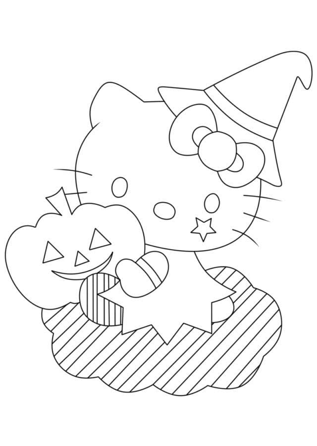 Sanrio karikatür Boyama Sayfası