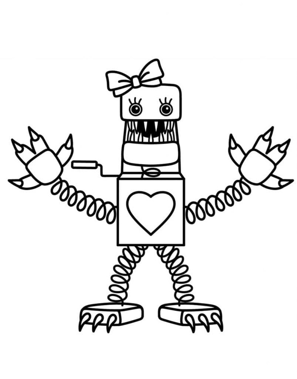 Boxy Boo Boyama Sayfaları