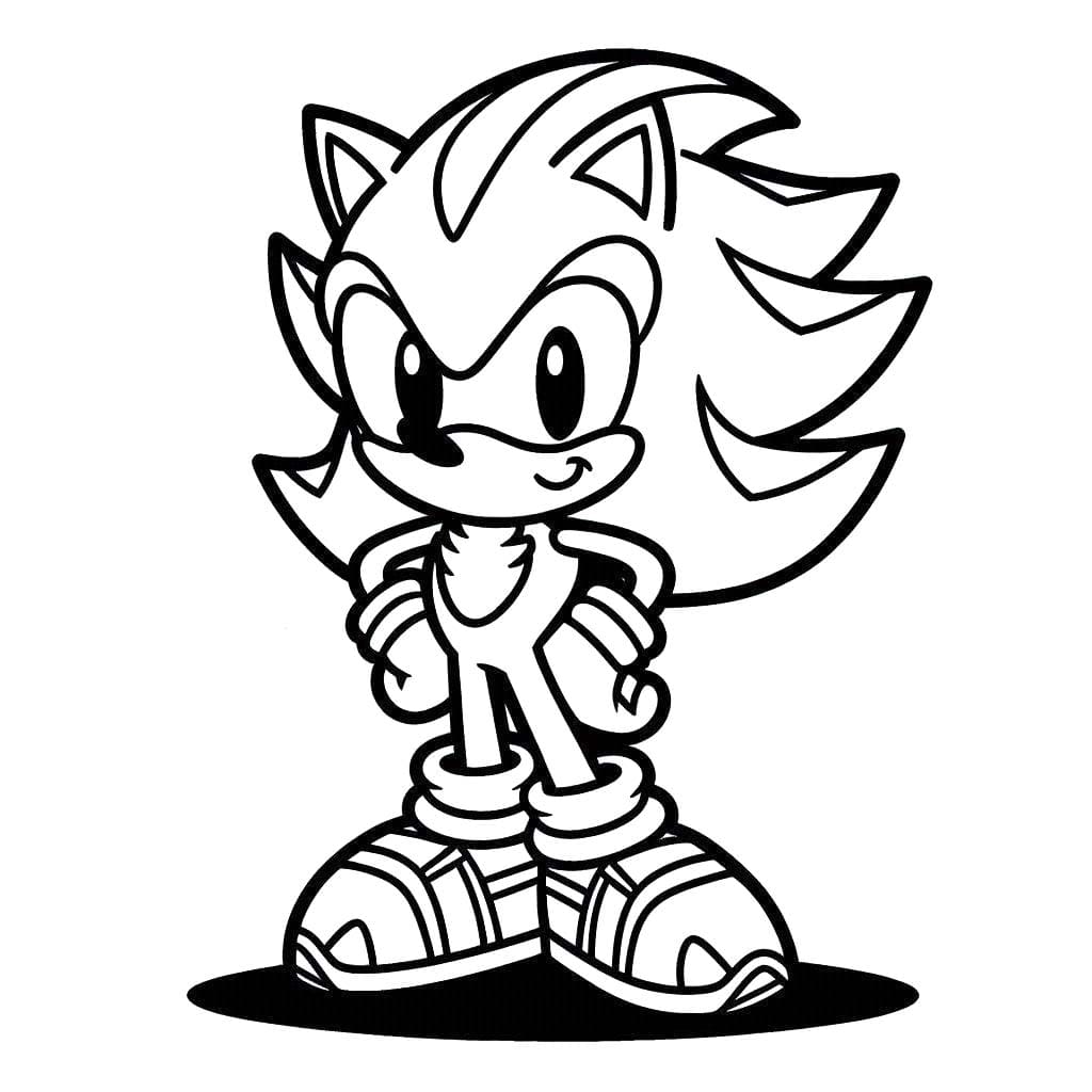 Shadow Sonic 1’i çiz