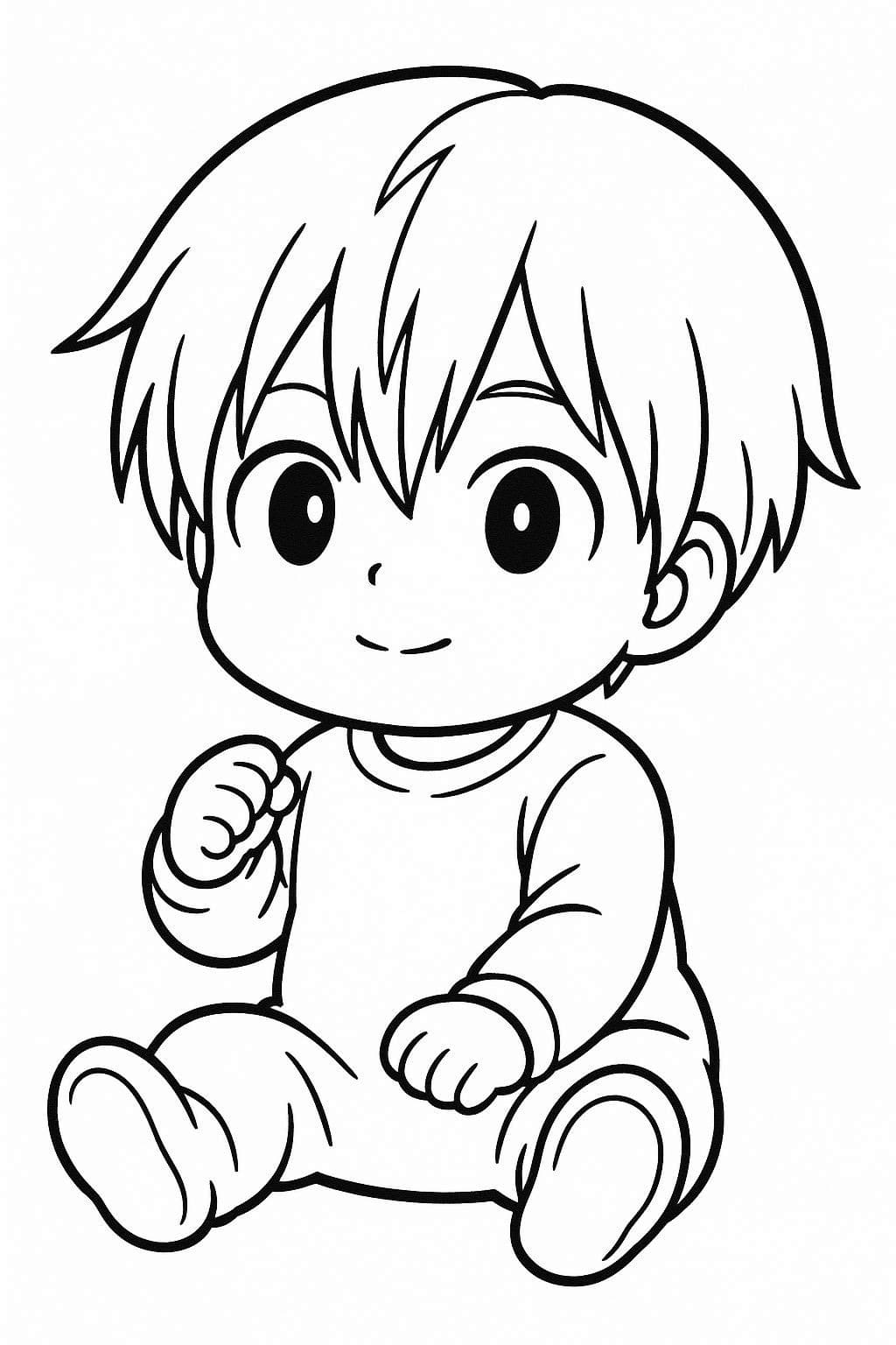 Shoto Todoroki Çizim Boyama Sayfası