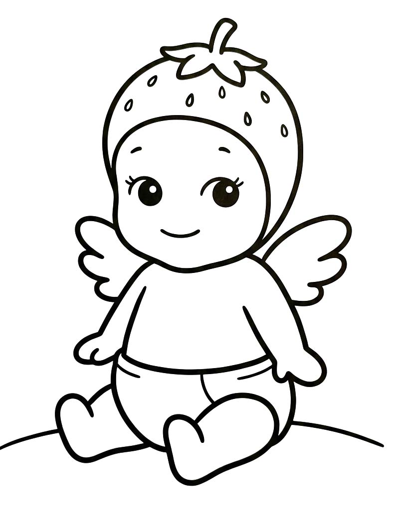 Sonny Angel Çizim Boyama Sayfası