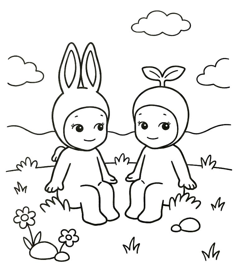 Sonny Angel Boyama Sayfaları