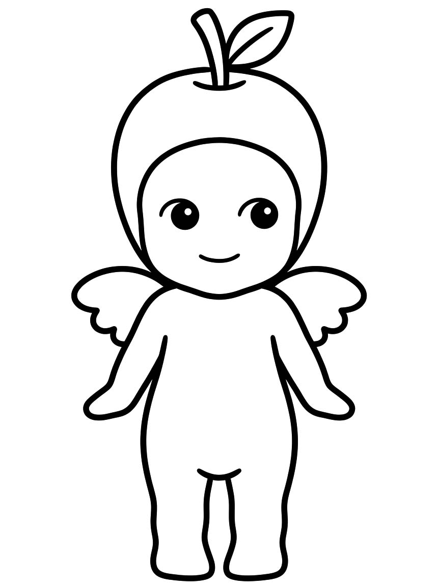 Sonny Angel ücretsiz Boyama Sayfası