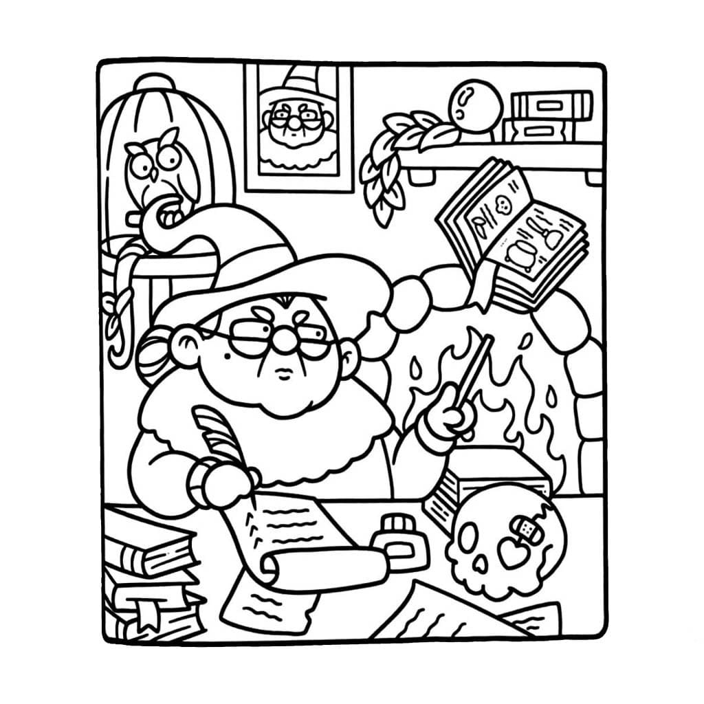 Spooky Cutie'yi çok kolay çizin Boyama Sayfası