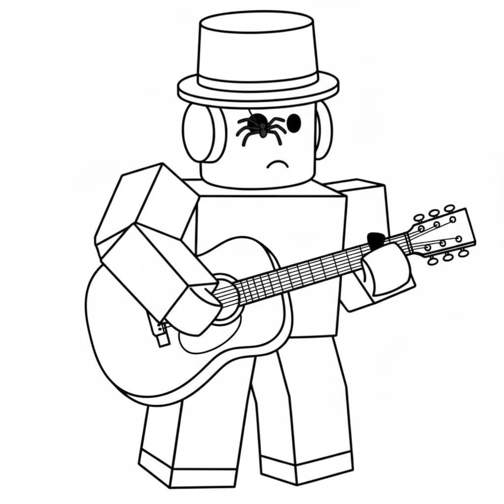 SpyderSammy Çizim Boyama Sayfası