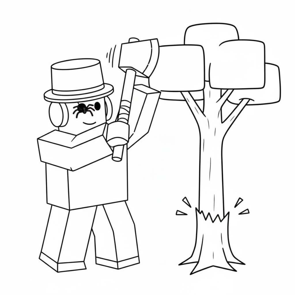 SpyderSammy Yazdırılabilir Boyama Sayfası