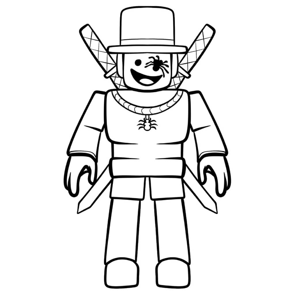 SpyderSammy resim Boyama Sayfası