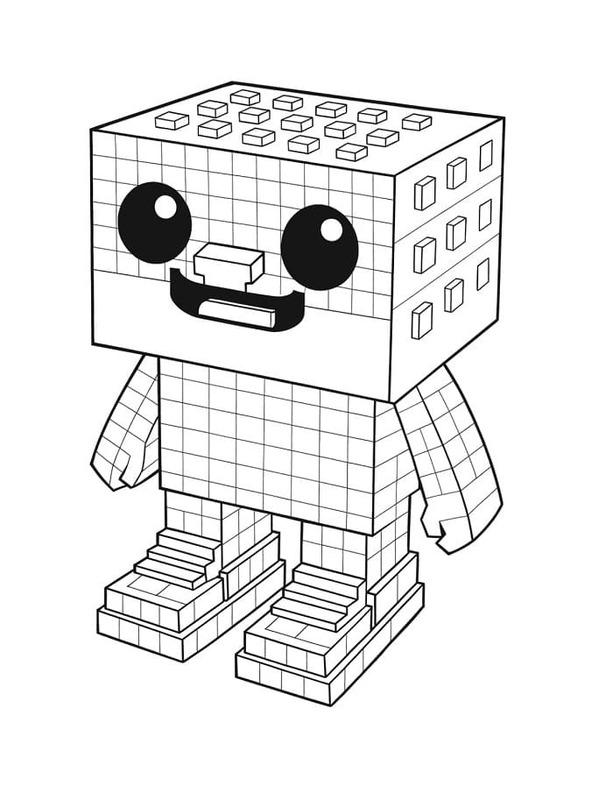 Steal a Brainrot çocuklar için ücretsiz yazdırılabilir Boyama Sayfası