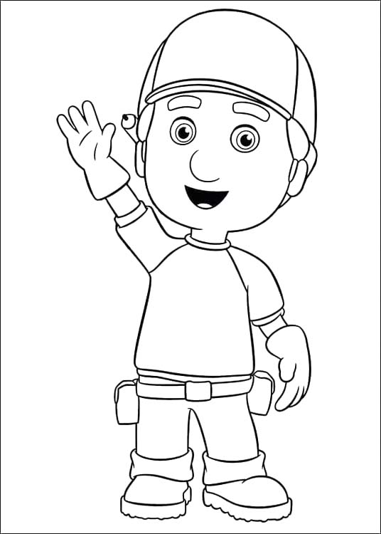 Tamirci Manny Boyama Sayfaları