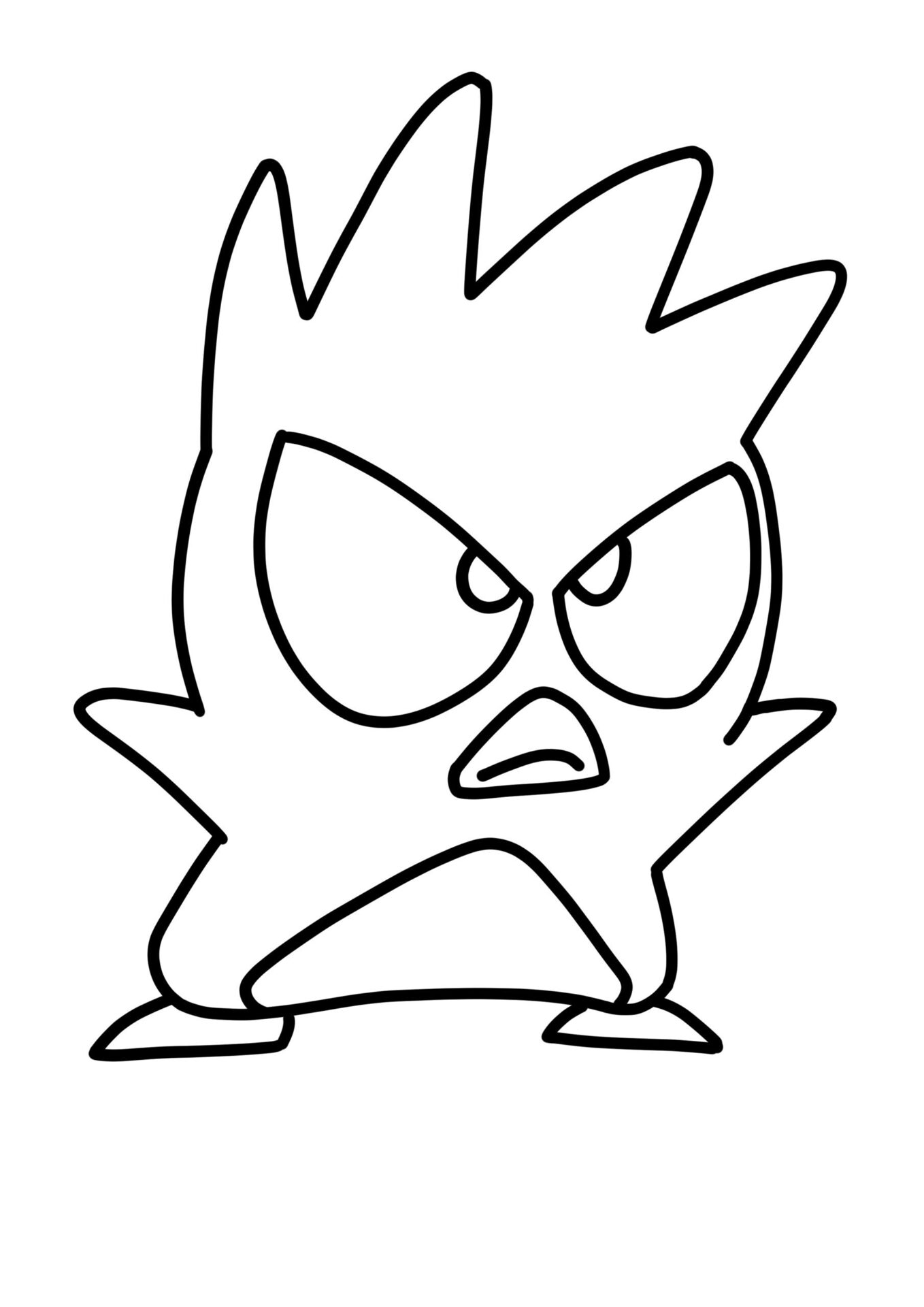 Temel Badtz-Maru Boyama Sayfası