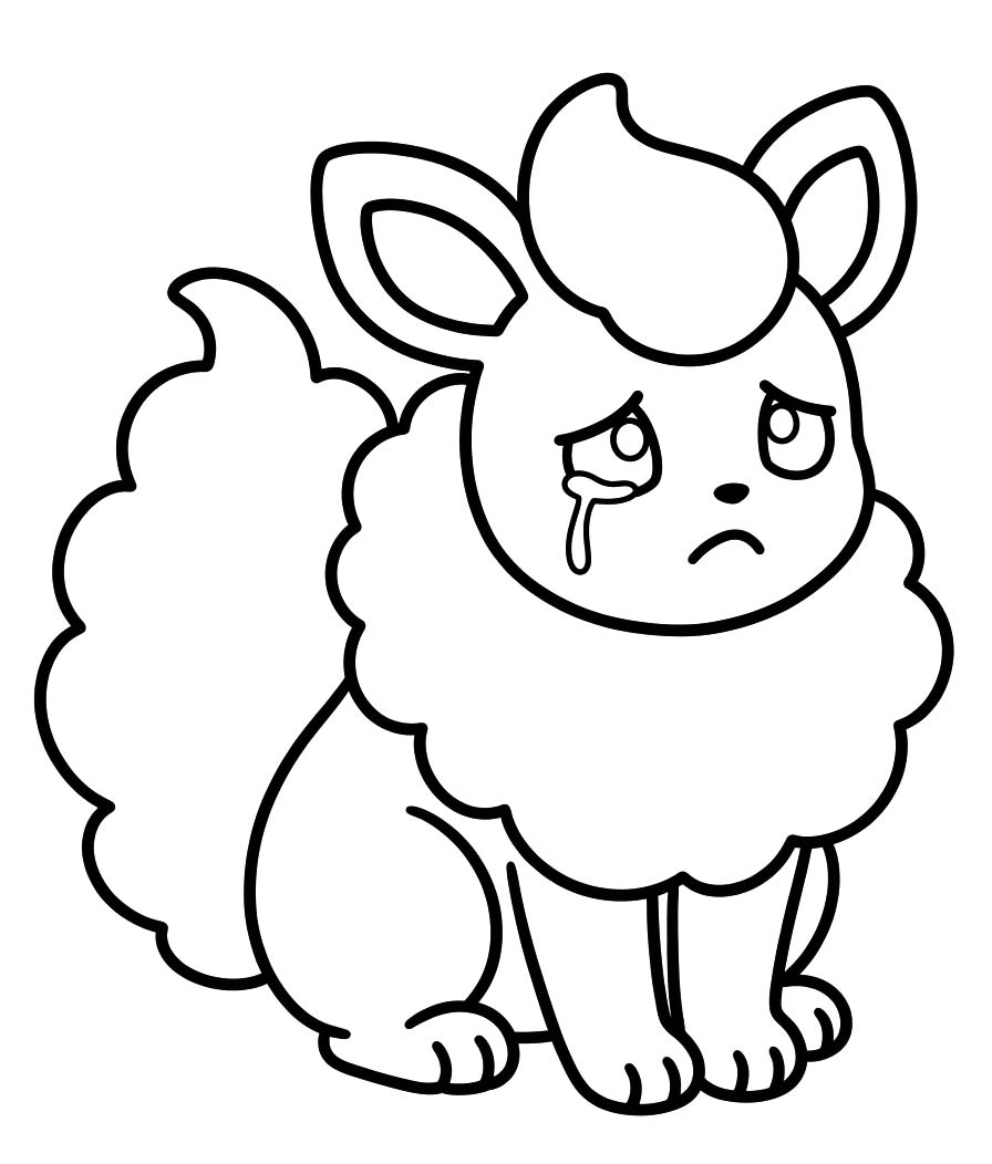 Temel Flareon Boyama Sayfası