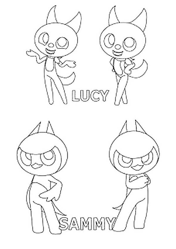 Temel Miniforce Boyama Sayfası