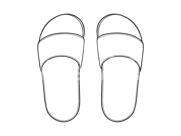 Terlik 2 Boyama Sayfası