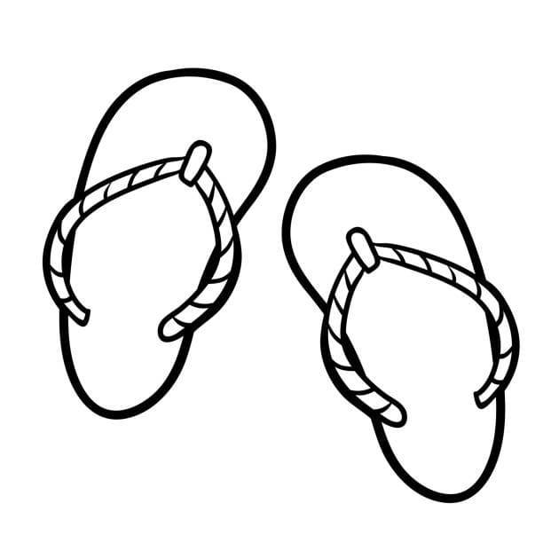 Terlik 3 Boyama Sayfası