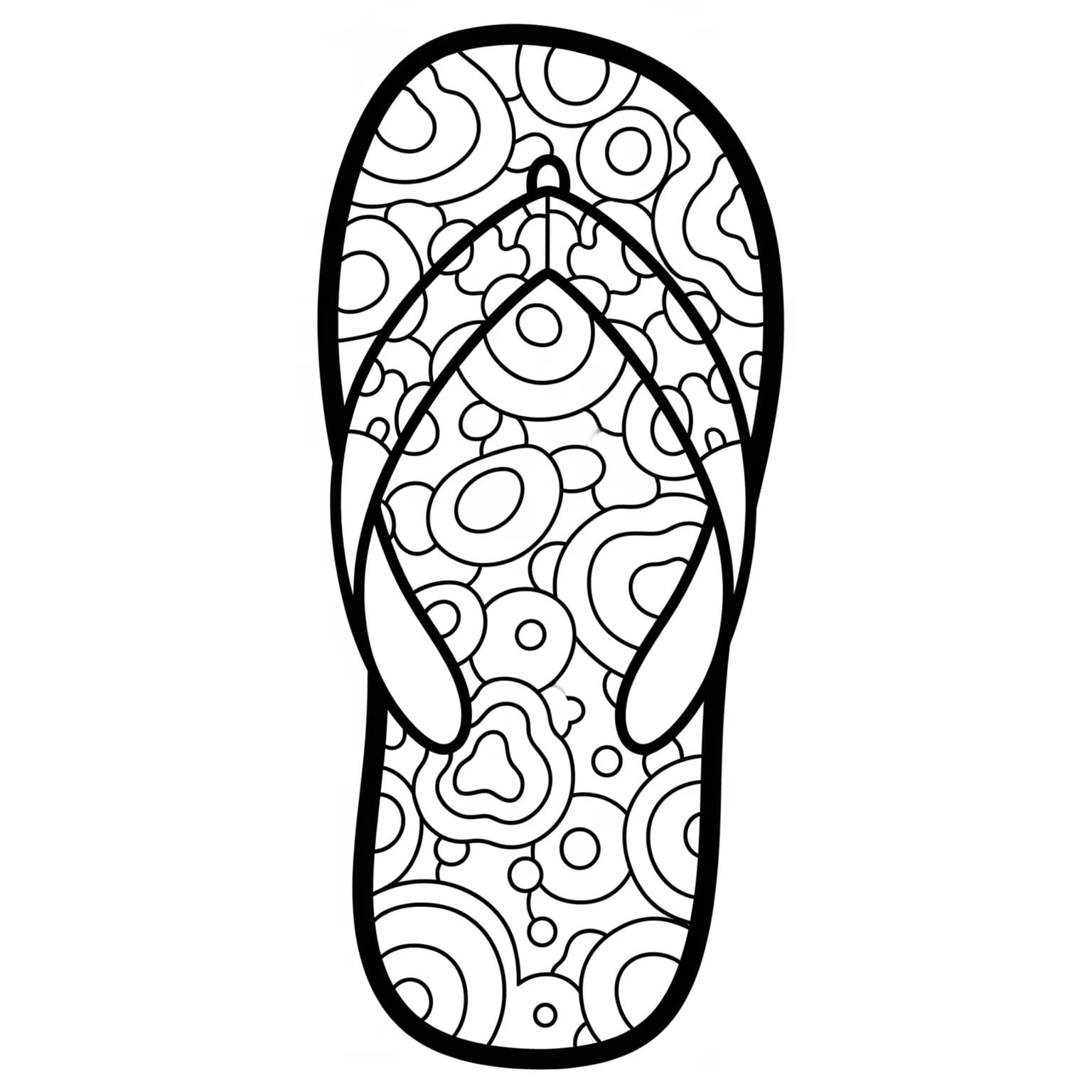 Terlik 8 Boyama Sayfası