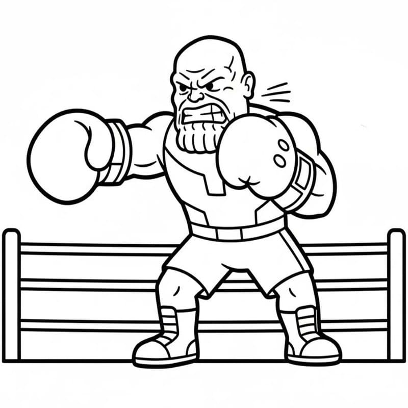Thanos Temel Boyama Sayfası