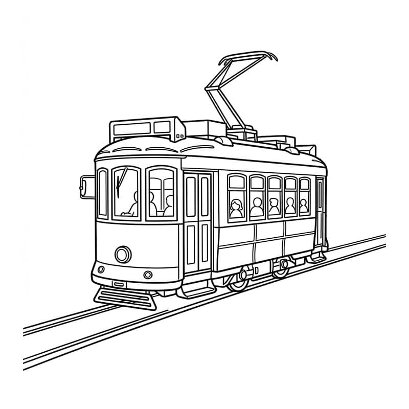 Tramvay Temel Boyama Sayfası
