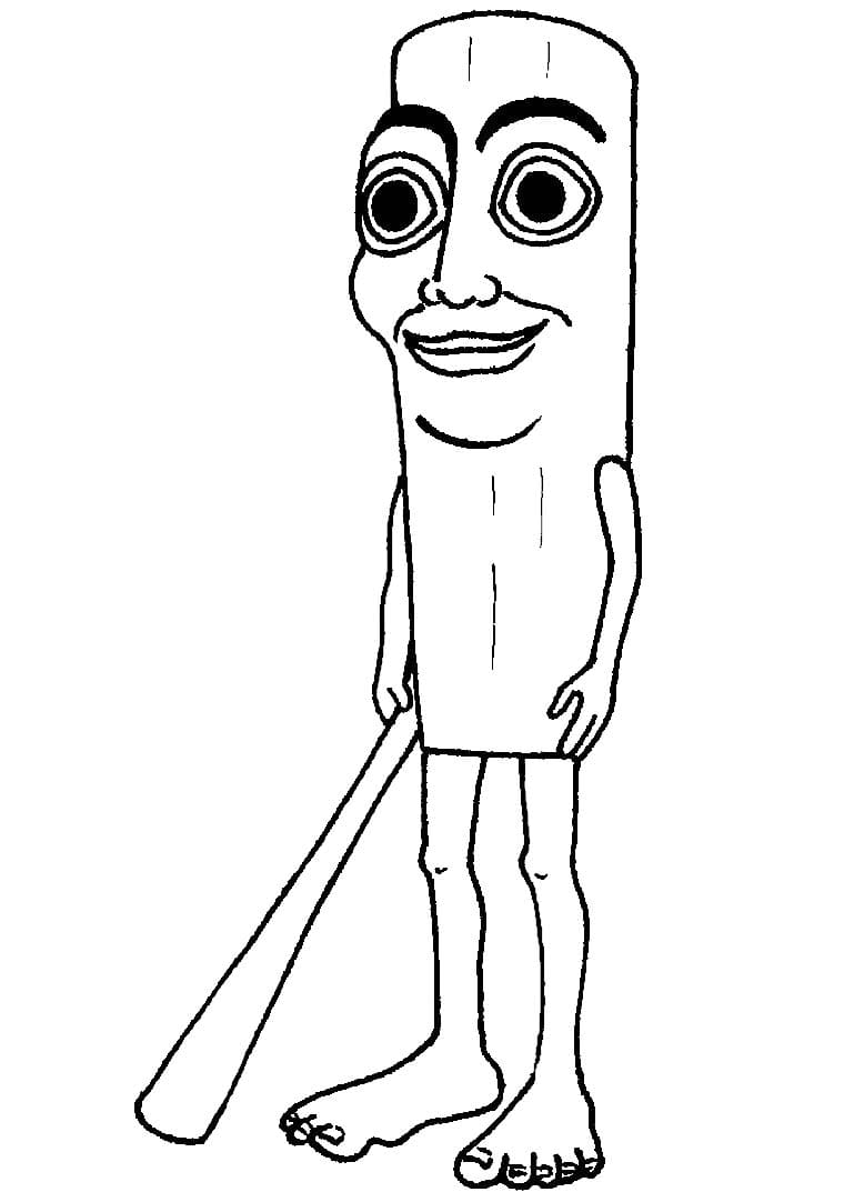 Tung Tung Tung Sahur Boyama Sayfaları