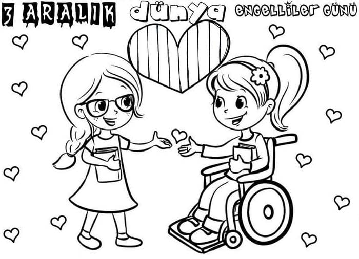 Ücretsiz Aralık Boyama Sayfası