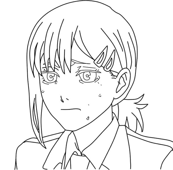 Ücretsiz Chainsaw Man Boyama Sayfası