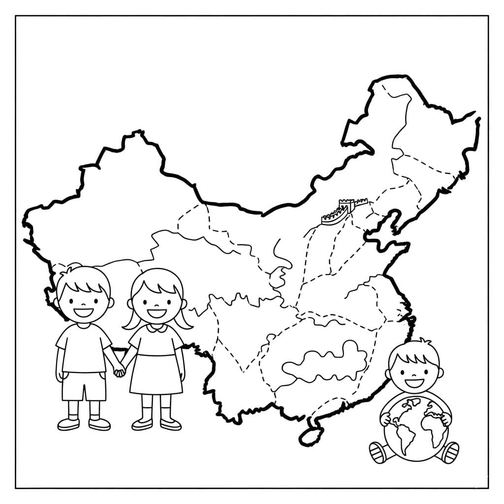 Ücretsiz Çin Boyama Sayfası