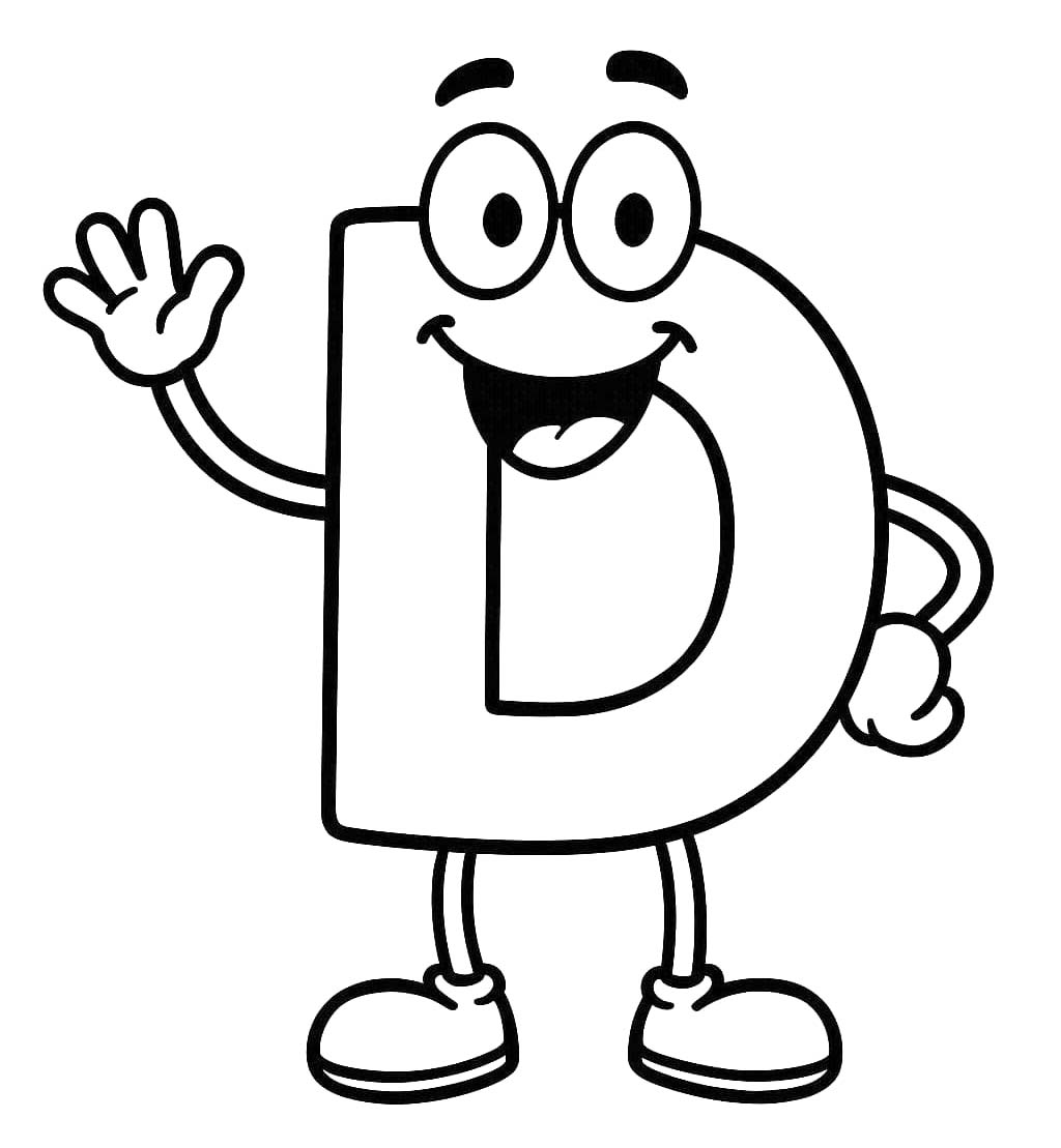 Ücretsiz D Harfi Çizim