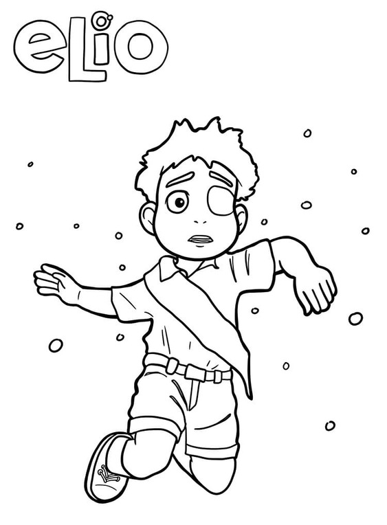 Ücretsiz Elio Boyama Sayfası