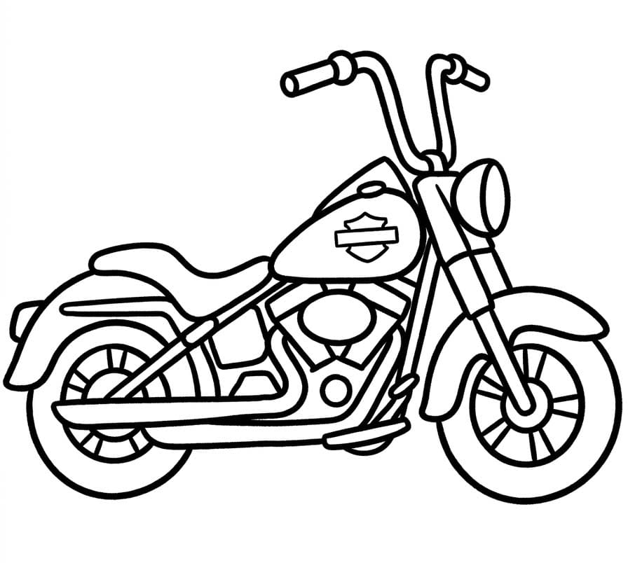 Ücretsiz Harley Davidson Çizim