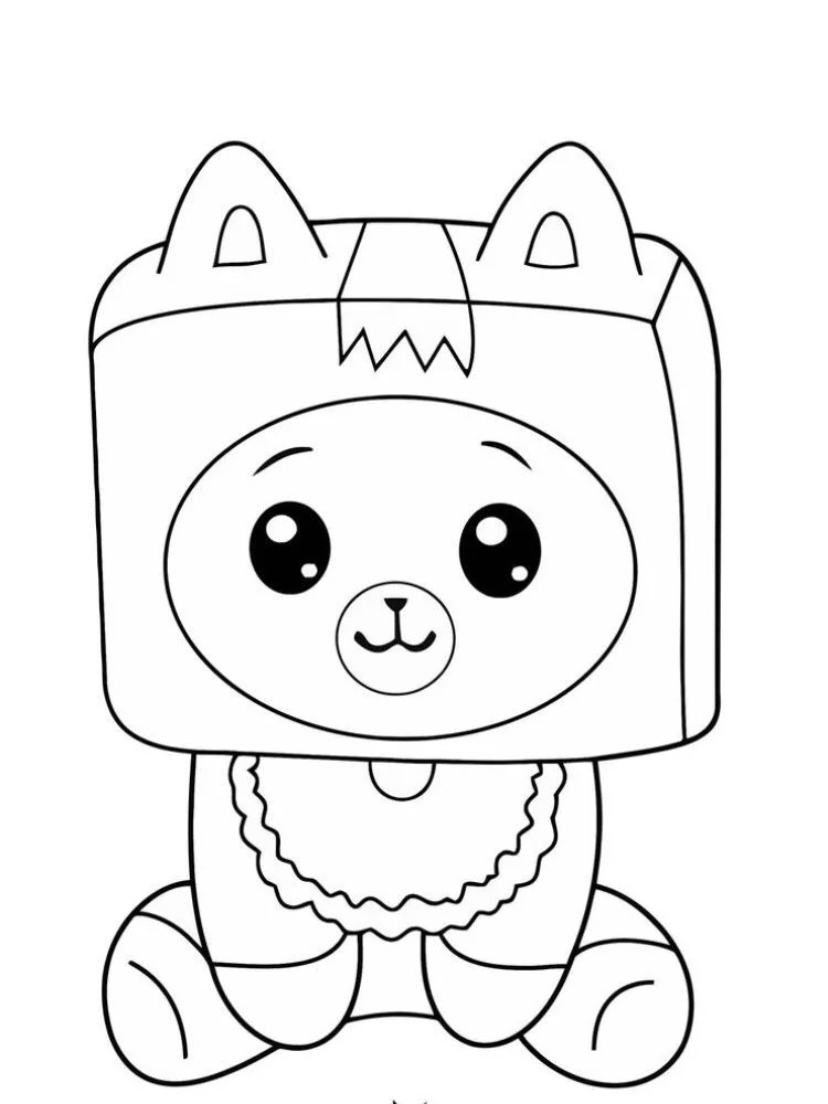 Ücretsiz LankyBox Boyama Sayfası