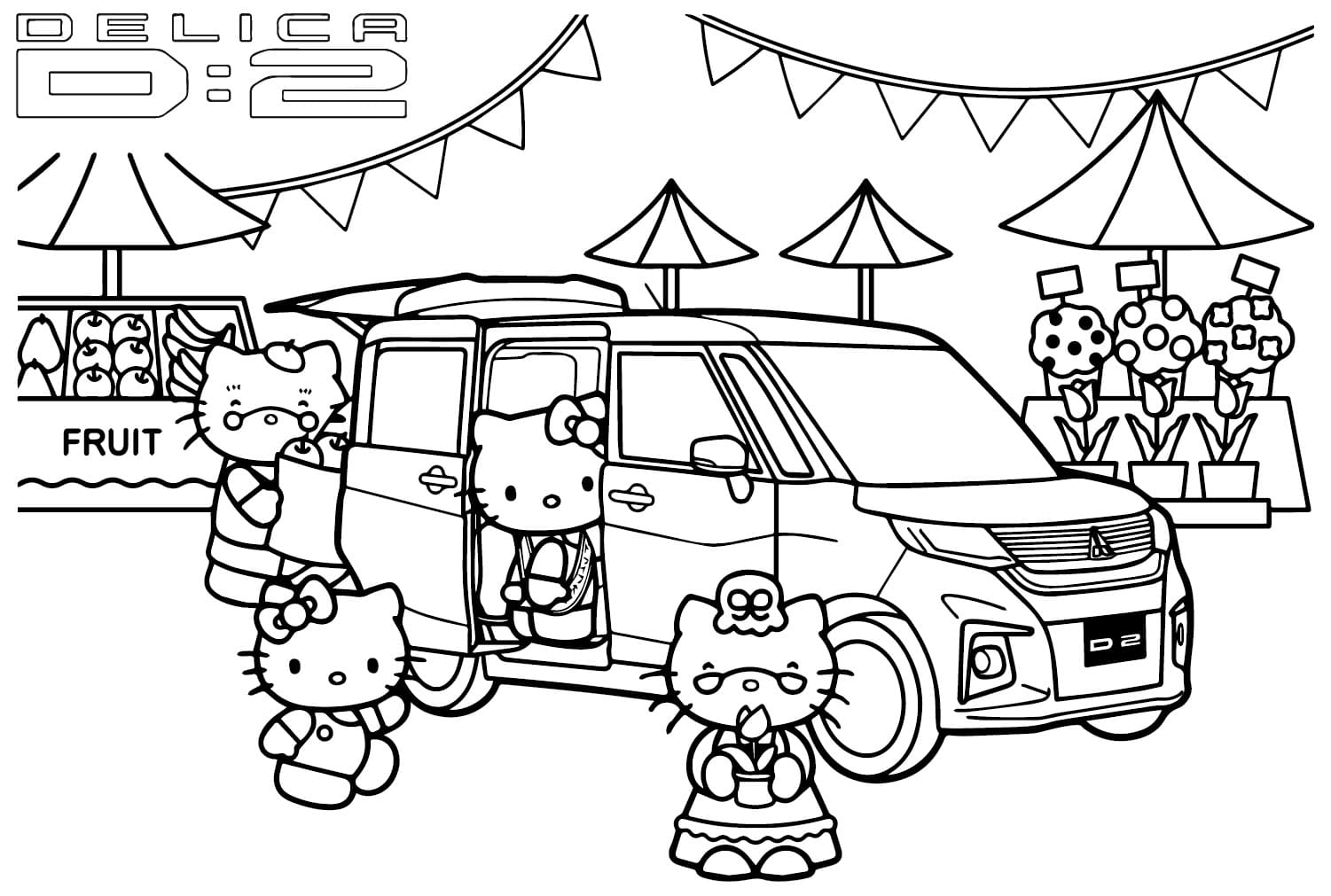 Ücretsiz Mitsubishi Boyama Sayfası