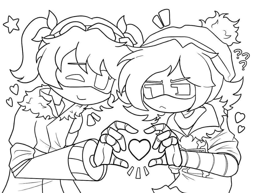 Ücretsiz Murder Drones Boyama Sayfası