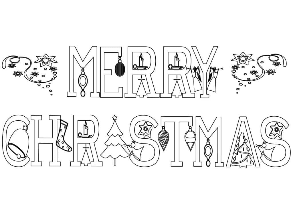 Ücretsiz Mutlu Noeller Çiz Boyama Sayfası