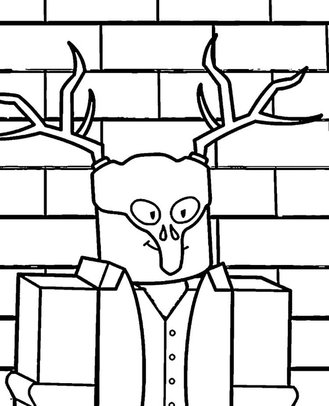 Ücretsiz Ormanda 99 gece Çizim Boyama Sayfası