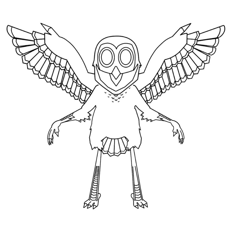 Ücretsiz Ormanda 99 gece Boyama Sayfası