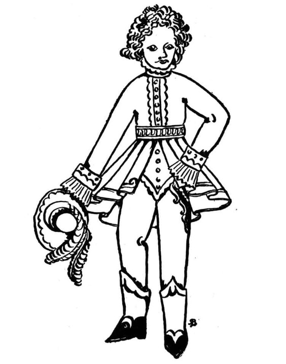 Ücretsiz Prens Boyama Sayfası