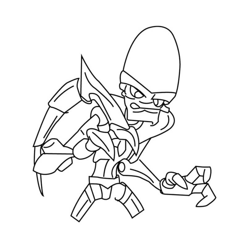 Ücretsiz Ratchet ve Clank Çizim Boyama Sayfası