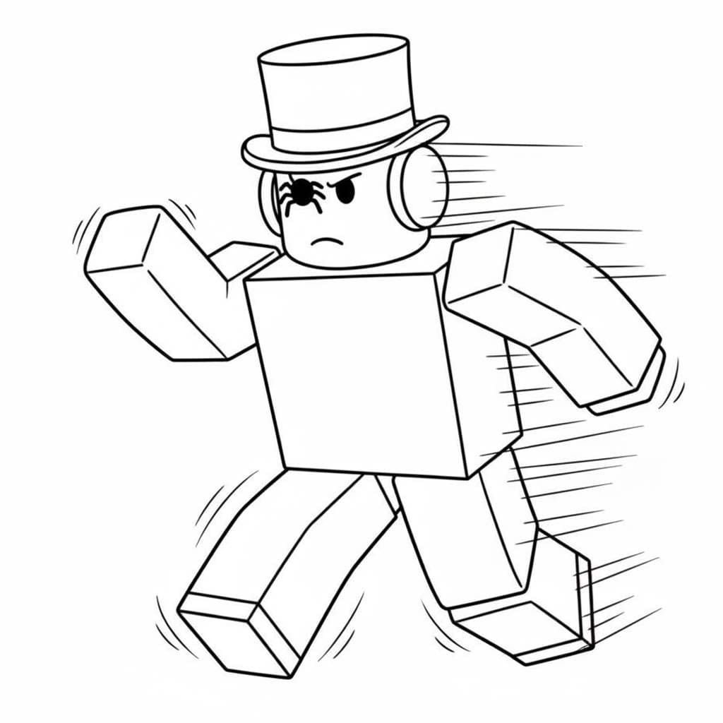 Ücretsiz SpyderSammy Boyama Sayfası