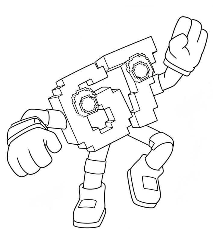 Ücretsiz Yazdırılabilir 67 Brainrot Boyama Sayfası