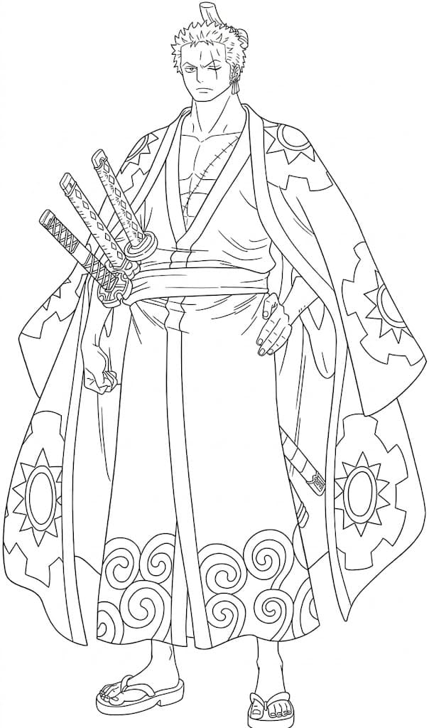 Ücretsiz Yazdırılabilir Anime Oğlanları Boyama Sayfası