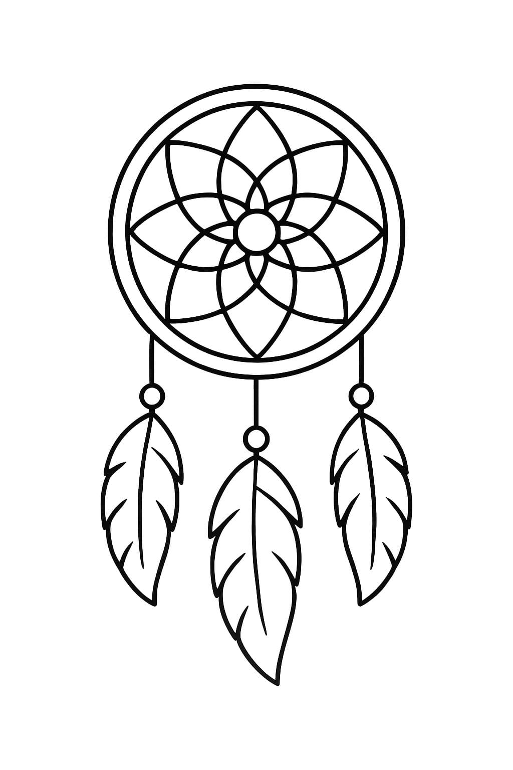 Ücretsiz Yazdırılabilir Düş Kapanı resim Boyama Sayfası